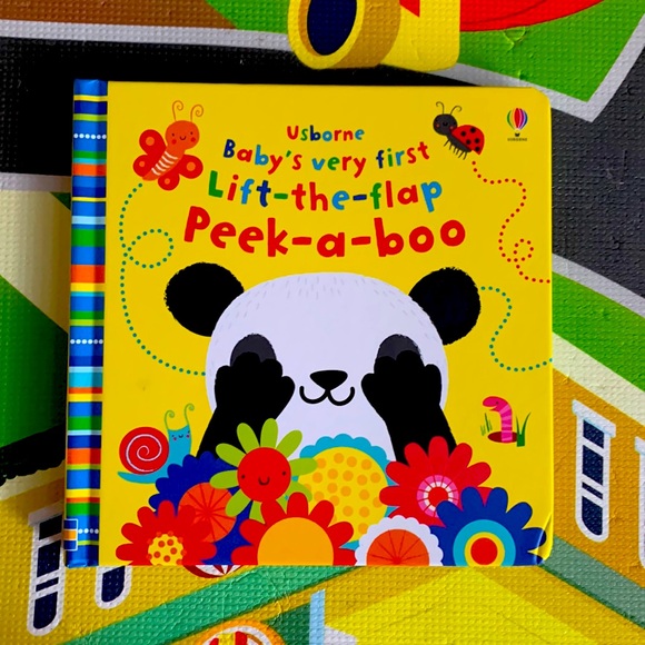 Usborne Baby’s Very First Life-the-Flap Peek-a-Boo Book - Picture 1 of 4
